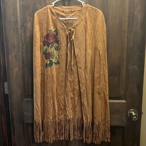 Rodeo Quincy fringe cape